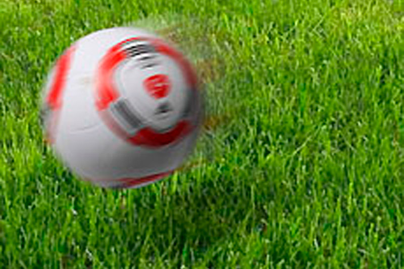 Ball auf Rasen